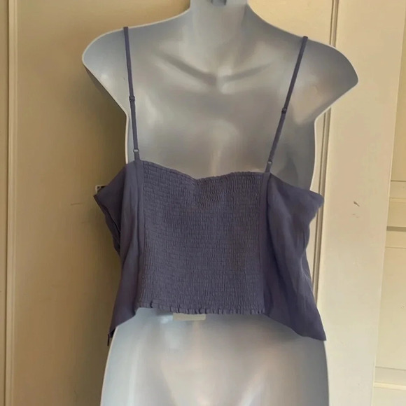 Wilfred | BASEL  Bustier Camisole Top, Iris (lilac) ballet core feminine size L - Picture 3 of 9